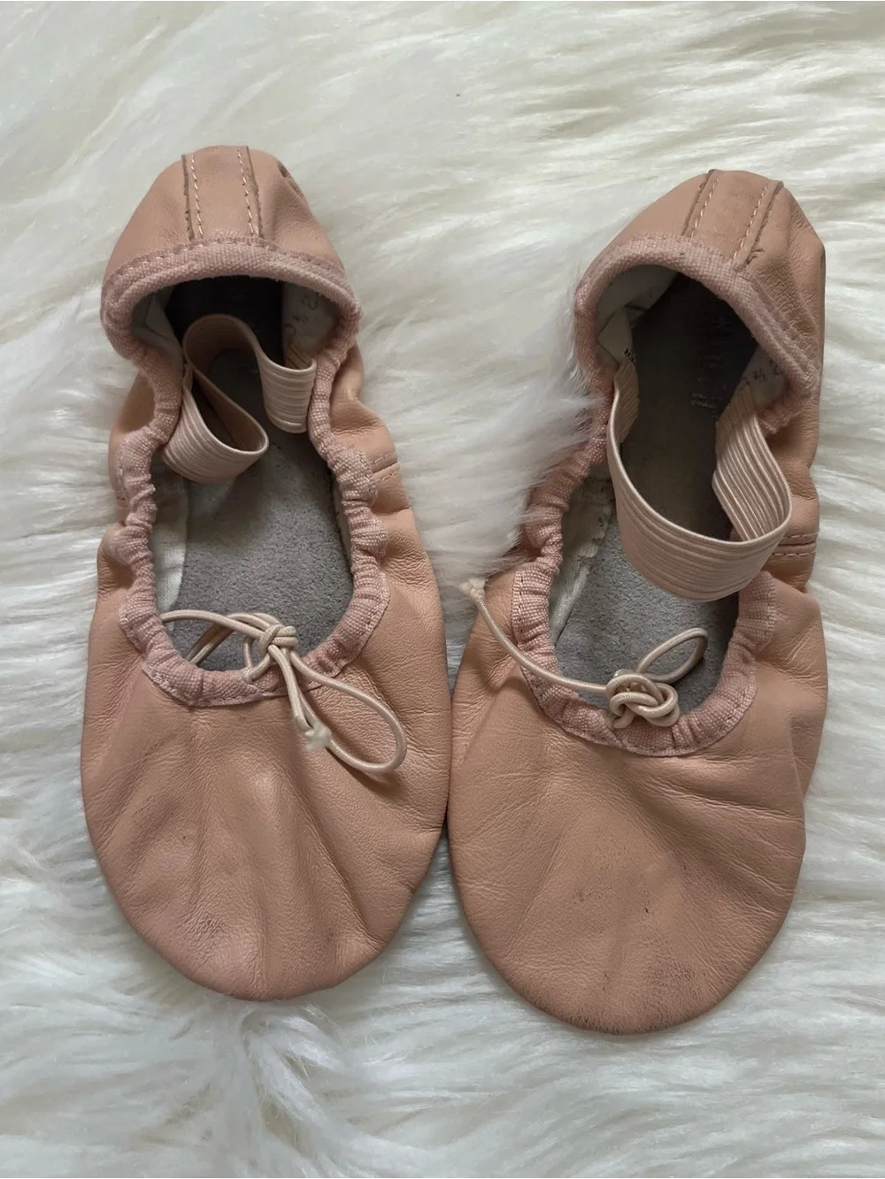 Kids Bloch Dansoft Leather Full Sole Ballet Slippers Dance Shoes Flats